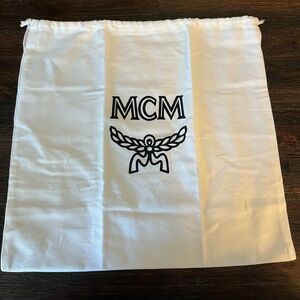 Mcm drawstring dust bag